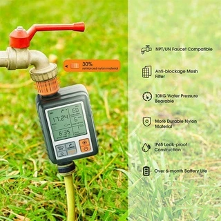 Water timer Digital เครื่องตั้งเวลารดน้ำอัตโนมัติ สปริงเกอร์ เครื่องรดน้ำอัตโนมัติ ตั้งค่าด้วยระบบดิจิตอล