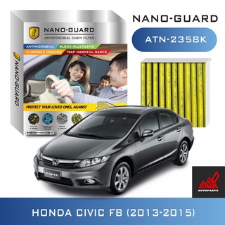 กรองแอร์ (ARCTIC NANO-GUARD ATN-2358K Honda Civic FB (2013-2015)