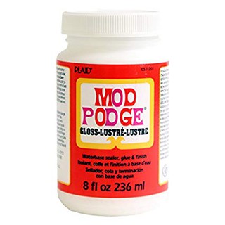 กาว MOD PODGE สำหรับงานเดคูพาจ สูตรเคลือบเงา GLOSS 8 oz.