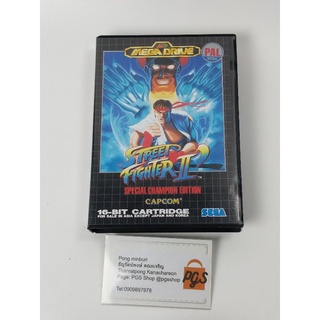 mega drive street fighter ii special champion edition แผ่นแท้สภาพใหม่มาก