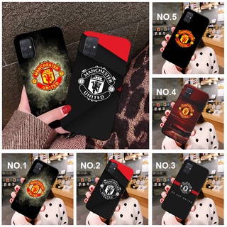 Silicone phone Case OPPO A54 A91 F15 A92 A72 A52 A93 A94 R9 F1 Plus R9s Find X3 Neo Casing ZH191 Manchester United Soft Cover