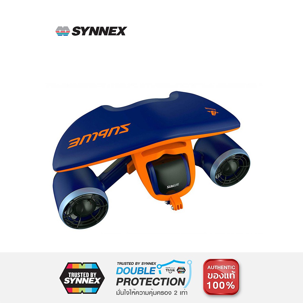 Sublue สกูตเตอร์ใต้น้ำ Underwater Electric Scooter WhiteShark Mix Depth 40 meters Battery 122Wh Spee