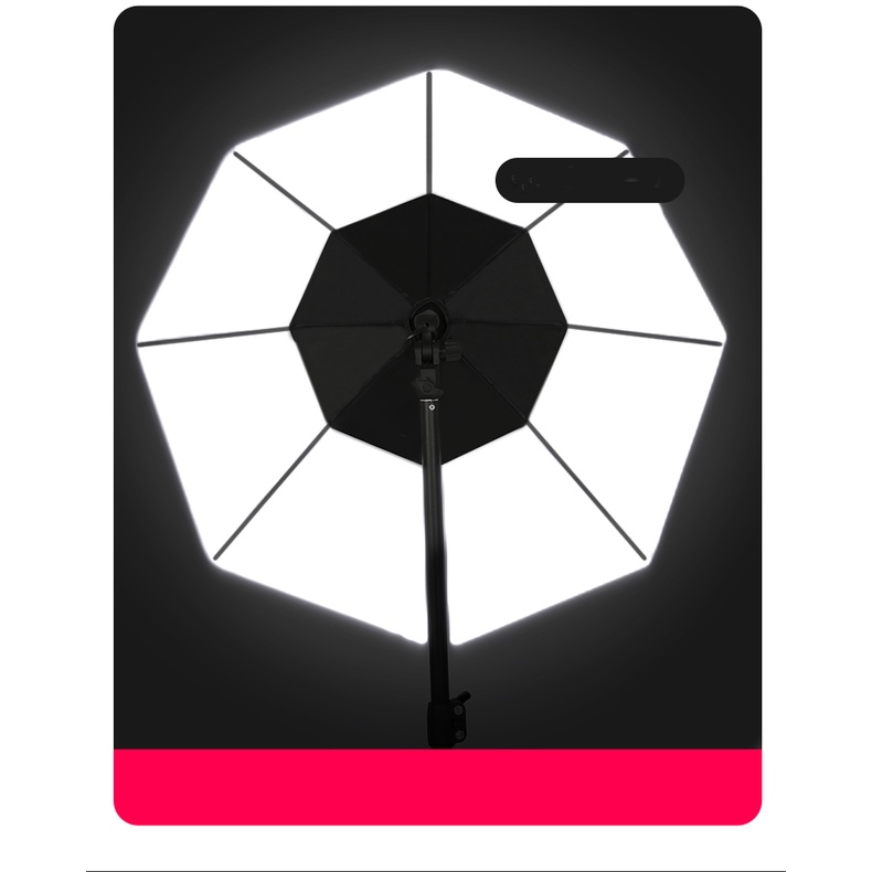 ชุด Softbox โคมไฟซอฟบ็อกซ์ 1ขั้ว （ แปดเหลี่ยม ขาว）/（50*70ดำ） สั่งพร้อมขาตั้งไฟ2เมตรได้ด้วย