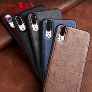 X-level หนัง ด้านหลัง เคส Huawei P30 P20 Pro นิ่ม TPU ซิลิโคน ฝาหลัง P30Pro เคสกันกระแทก