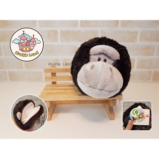 กระเป๋าใส่เหรียญ ใส่บัตร กอริลล่า Gorilla Plush Pouch