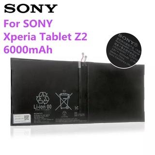 Sonyแบตเตอรี่แท็บเล็ตสำหรับSONY Xperiaแท็บเล็ตZ2 SGP541CN SGP511 SGP512 SGP521 SGP541 SGP551แท็บเล็ตLIS2206ERPC 6000MAh