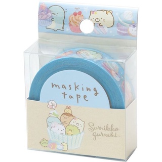 เทปกาว Masking Tape 15 mm x 12 m ลาย Sumikko Gurashi Type3 sg / Sumikko Gurashi / SumikkoGurashi