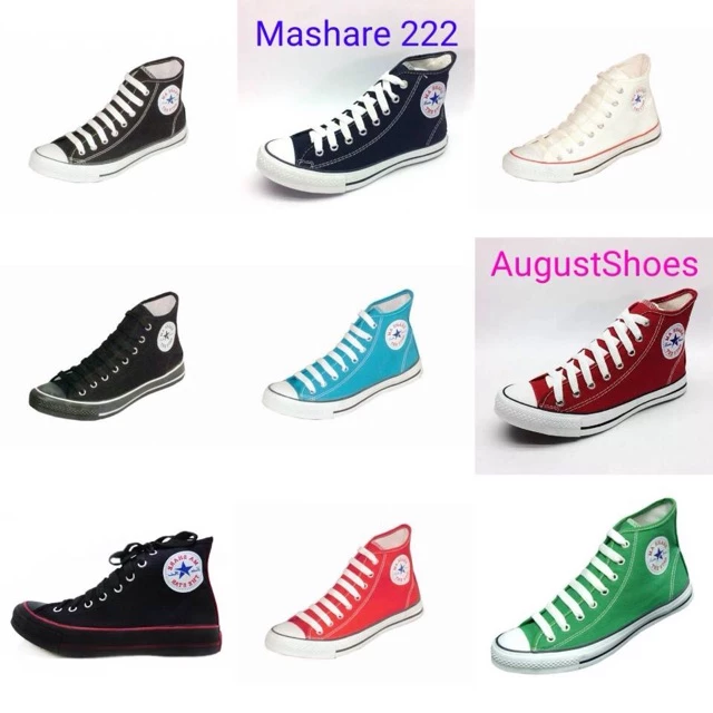🔥Hot item🔥 ส่งไว!!! ราคาถูกที่สุด!!! ใน Shopee!!! รองเท้าผ้าใบหุ้มข้อ รองเท้าผ้าใบ Mashare รุ่น 222