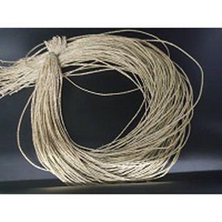 Thai natural straw rope เชือกถัก หรือ ฟั้น ทำจากต้นกก เหมาะกับงาน DIY ราคาถูก 30 เส้นๆ ละ 1 เมตร