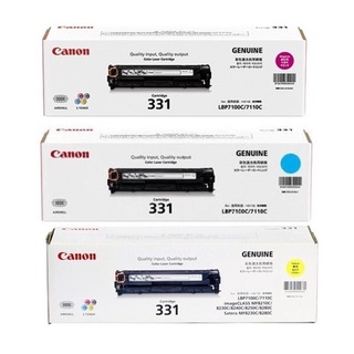 Canon 331 Supply Toner CARTRIDGE331M / CARTRIDGE331C /CARTRIDGE331Y For LBP7100Cn/7110Cw/ 7200cd,cdn / MF8210Cn