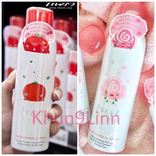 Fresh Drop Rose Mineral Spray Tomato/Rose 150 ml.