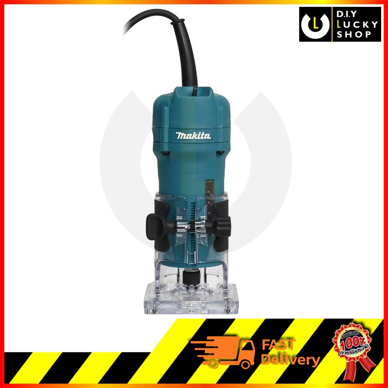 MAKITA 3709 ทริมเมอร์ ราวเตอร์ มากีต้า 3709 เครื่องเซาะร่อง ของแท้ รับประกัน 1ปี - รูปที่ 3