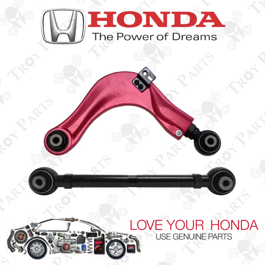 (1 ชิ้น) Honda ปรับ Camber Suspension แขนหลังด้านบน/ล่าง Honda Civic FC TEA 1.5 VTEC Turbo TBA 1.8 C