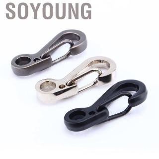 พวงกุญแจตะขอมินิ sf carabiners สําหรับปีนเขาตั้งแคมป์ 10 ชิ้น