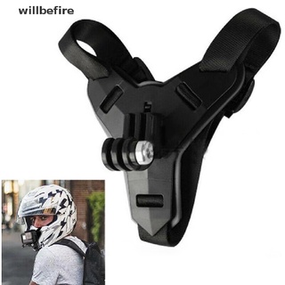 Willbefire เมาท์ยึดกล้องติดหมวกกันน็อครถจักรยานยนต์ สําหรับ Gopro Hero 8 7 6 5 4 Xiaomi Yi Camera