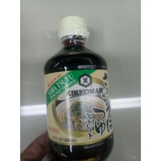 Kikkoman SobaTsuyu Sauce โซบะสึยุซุปซอสหมี่ 300 Ml