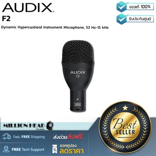 AUDIX : F2 by Millionhead (ไมโครโฟนสำหรับจ่อเครื่องดนตรี รูปแบบการรับเสียงแบบ Hypercardioid, 52Hz - 15kHz)