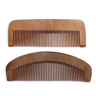 หวีไม้ธรรมชาติ ขนาดใหญ่ ไม่ทำให้ผมชี้ฟู ไม่เกิดไฟฟ้าสถิตย์ Wooden Comb anti- electrostatic