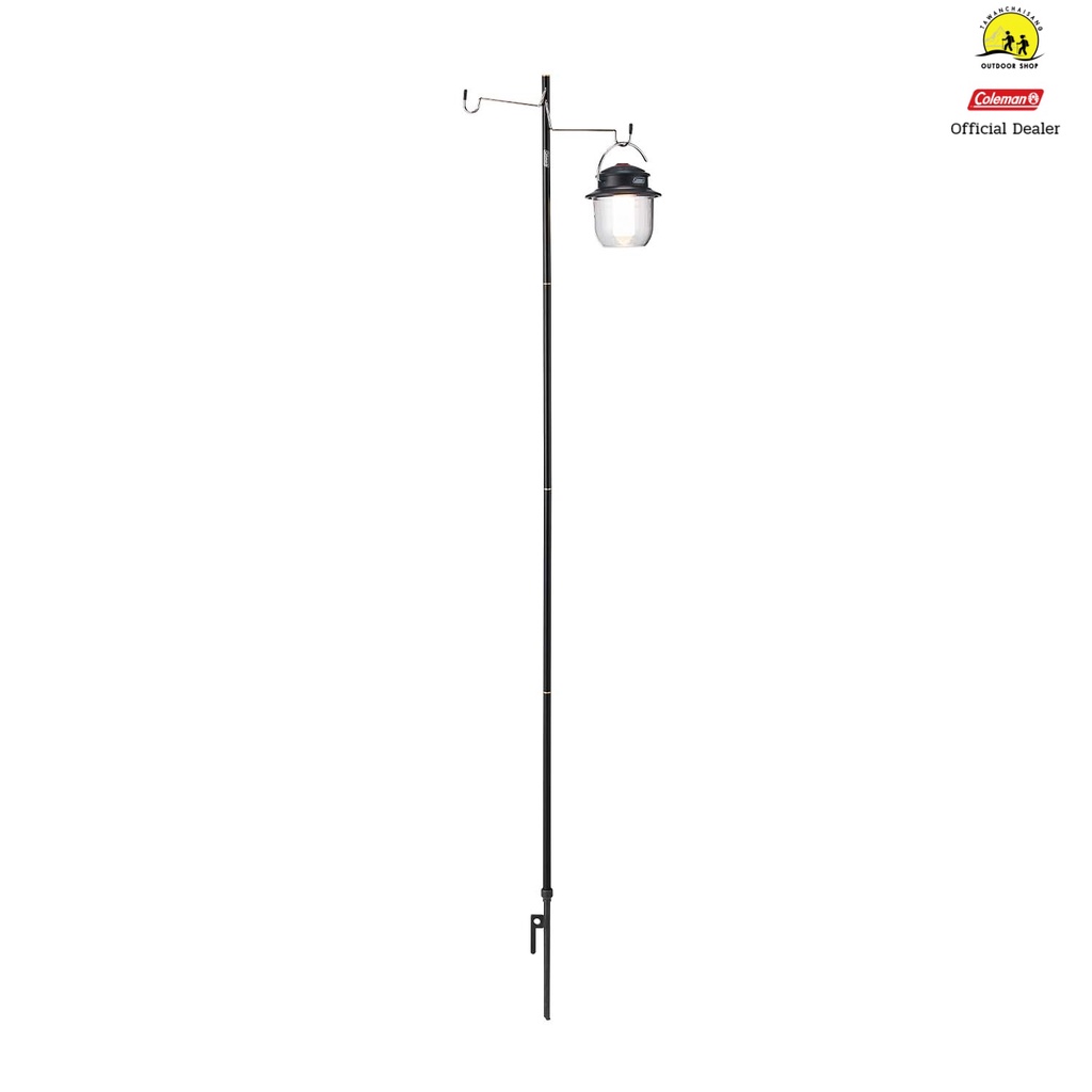 ขาตั้งตะเกียง ขาแขวนตะเกียงColeman JP Packaway Lantern Stand (Model 2000038935)ขาตั้งตะเกียงแบบปักพื้นหรือจับกับขอบโต๊ะ