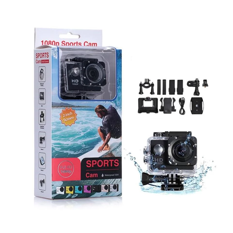 กล้องติดหมวก กล้องกันน้ำ W7 Sport Action Camera 2.0" LCD Full HD 1080P กล้องแอคชั่น thumbnail 5