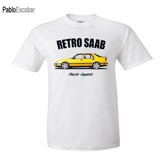 ใหม่ เสื้อยืดลําลอง แขนสั้น พิมพ์ลาย Saab 9000 แฟชั่นสําหรับผู้ชาย 2022S-5XL