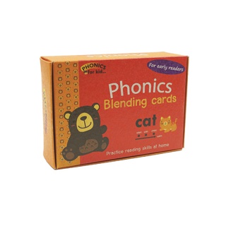 ขายดีการ์ดฝึกอ่านคำ Phonics พร้อมภาพประกอบ และ File เสียงทุกคำ เรียนรู้ความหมายไปพร้อมกัน ยอดขายกว่า 4 พันชุด