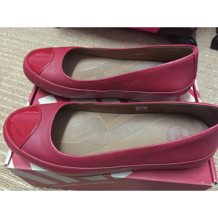 Fitflop Due leather สี Rouge