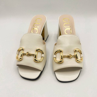🔥ผ่อนได้🔥รองเท้า Gucci Slide Sandals With Horsebit SS22 Size 36 - 40 งาน Original