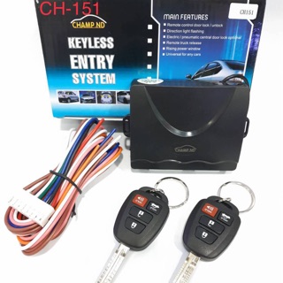 🚗ชุดรีโมทปิด-เปิดสำหรับรถยนต์ โตโยต้า ทุกรุ่น champ.nd🚙