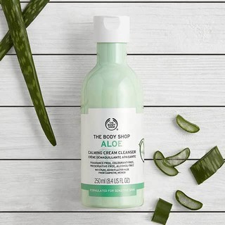 THE BODY SHOP ALOE CALMING CREAM CLEANSER อโล ซูตติ้ง คาล์มมิ่ง ครีม คลีนเซอร์ 250 มล.