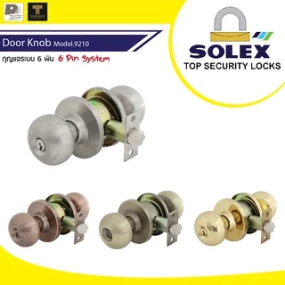 SOLEX ลูกบิดประตู No.9210 SUS304 Stainless Steel & Brass