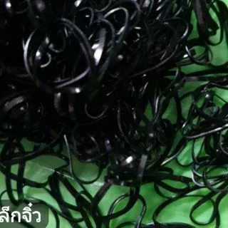ยางรัดผมแฟชั่น ยางมัดผมผู้หญิงครึ่งกิโลดำและคละสีอย่างดีขอบคุณค่ะ