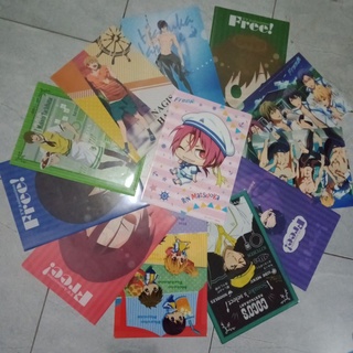 แฟ้มA4 อนิเมะ เรือง ฟรี หนุ่มนักว่ายน้ำ Free Anime