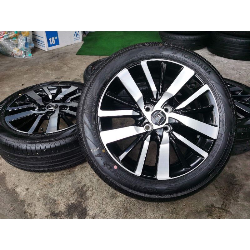 ล้อเดิม CITY 1.0 RS TURBO ขอบ16" ตัวTOP พร้อมยางปี21‼️ น้องๆถอดป้ายแดง