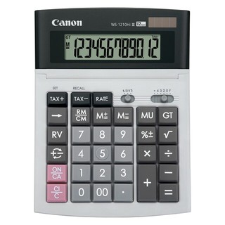 Canon เครื่องคิดเลขรุ่น WS-1210Hi III (SOB) (HB) ประกัน 3 ปี