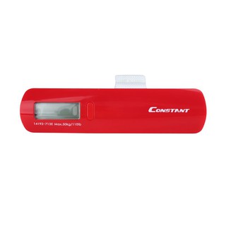 เครื่องชั่งน้ำหนักกระเป๋าแบบพกพา CONSTANT 14192-713E สินค้าที่นักเดินทางสามารถพกติดกระเป๋าไว้ ใช้เมื่อต้องการตรวจสอบน้ำห