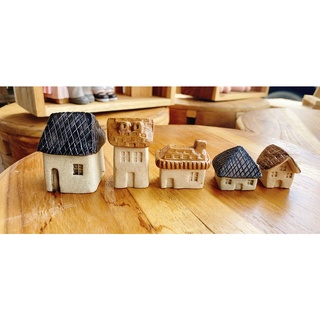 Ceramic houses handmade