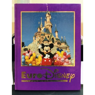 Euro Disney Guide Souvenir Book หนังสือ สวนสนุก ดิสนีย์ น่าสะสม มือสอง