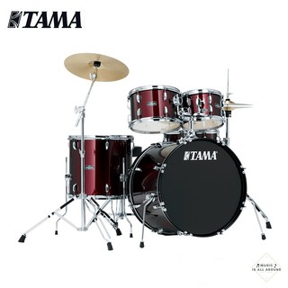 กลองชุด TAMA SG52KH5C-WR Stagestar สีแดง ครบชุด พร้อมฉาบ