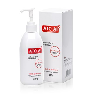 [สินค้าของแท้ 100%_ส่งตรงจากเกาหลี] Ato ai Shampoo &amp; bath 300g