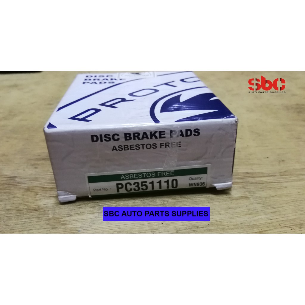 อะไหล่ PROTON - ผ้าเบรคหน้า PROTON GEN2 PERSONA