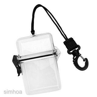 Waterproof Dry Box Container &amp; Rope, Clip For Scuba Diving Kayaking Drifting