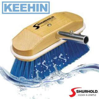 แปรง xsoft ไนล่อนสีน้ำเงิน 200 มม.SHURHOLD  -xsoft brush, blue nylon 200mmSHURHOLD