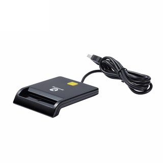 ราคา【เครื่องอ่านสมาร์ทการ์ด】เครื่องอ่านบัตรประชาชน อ่านสมาร์ทการ์ด ATM CAC USB-C SIM DNI IC Smart Card reader