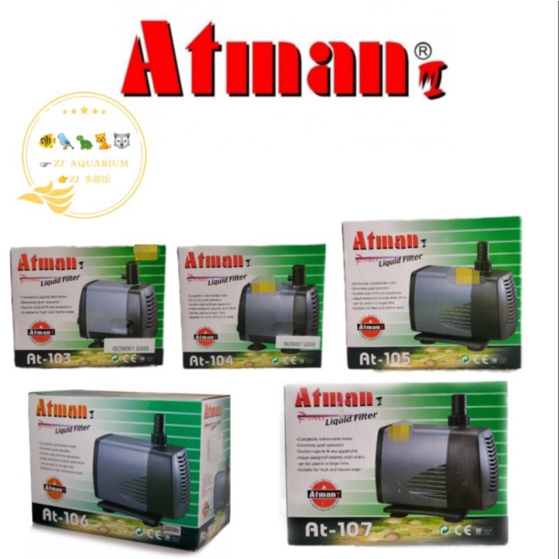 ปั๊มน้ําใต้น้ํา Atman AT-103 AT-104 AT-105 AT-106 AT-107