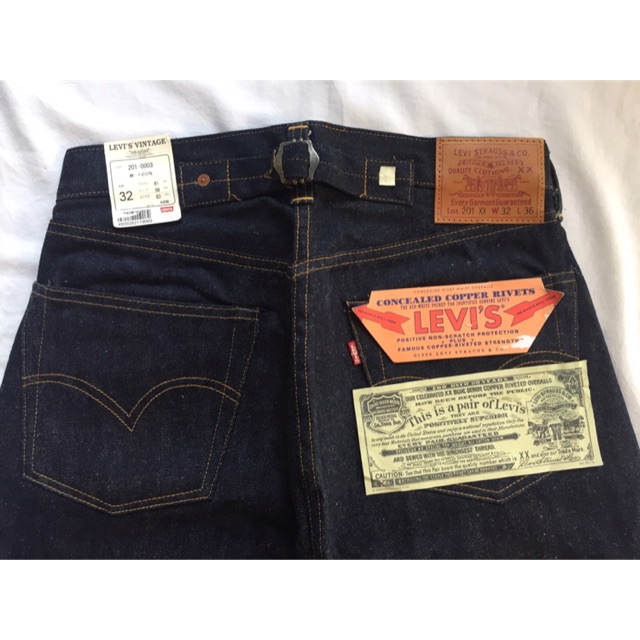 LEVI’S LVC 1937 201 XX #555