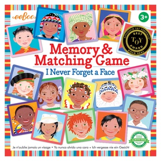 eeBoo I Never Forget a Face Memory Matching Game - เกมจับคู่หน้าคน