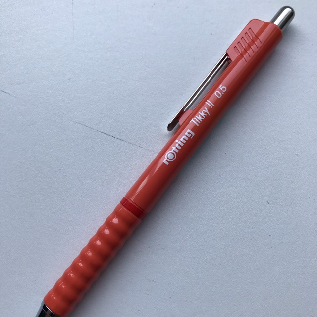 Rotring Tikky II ดินสอกดRotring รุ่นเก่า สีส้มพาสเทล