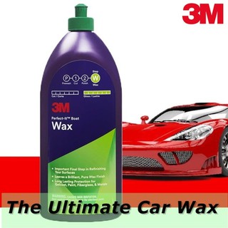 3M น้ำยาแว๊กเงา Perfect-it Canuba Boat Wax 36113 1ลิตร