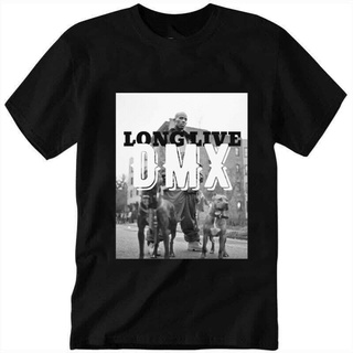 T-shirt  เสื้อยืดแขนยาว ผ้าฝ้ายแท้ 100% พิมพ์ลาย Live DMX แฟชั่นฤดูร้อน สําหรับผู้ชายS-5XL